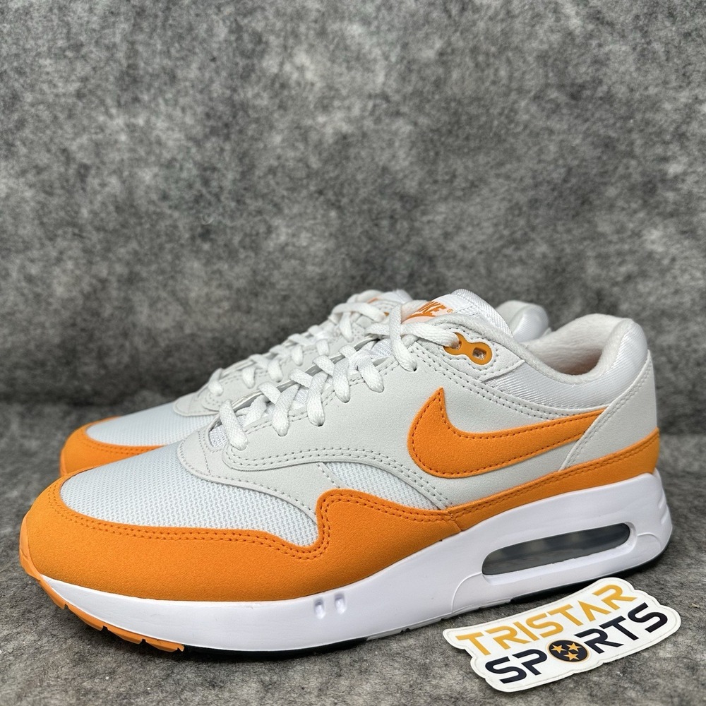 Nike Air Max 1 '86 OG Golf Shoes Mens Sz 10.5 White Orange Big Bubble DV1403-118